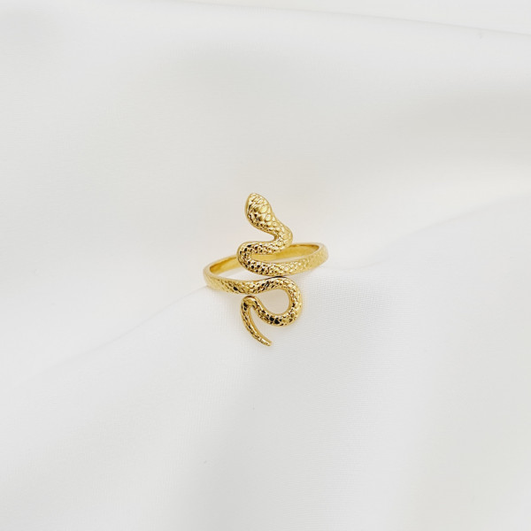 Bague «Fagonia» Serpent...